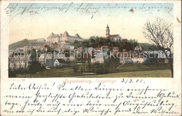 Augustusburg Ortsansicht Schloss Augustusburg