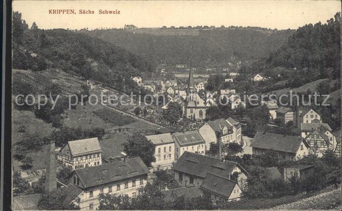 Krippen Bad Schandau Totalansicht