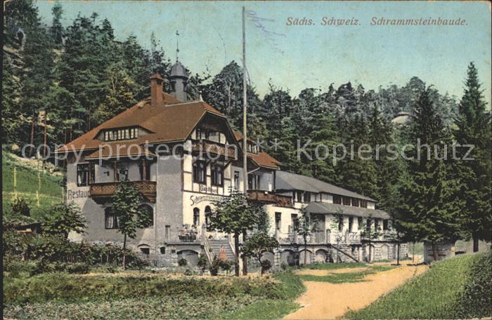 Saechsische Schweiz Schrammsteinbaude