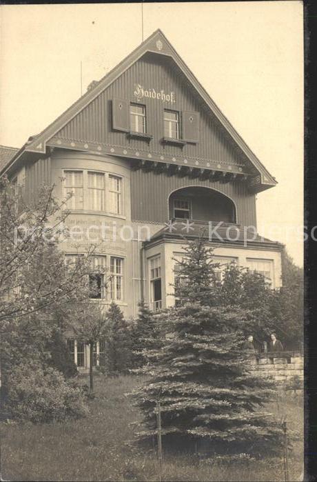 Gohrisch Erholungsheim Haidehof