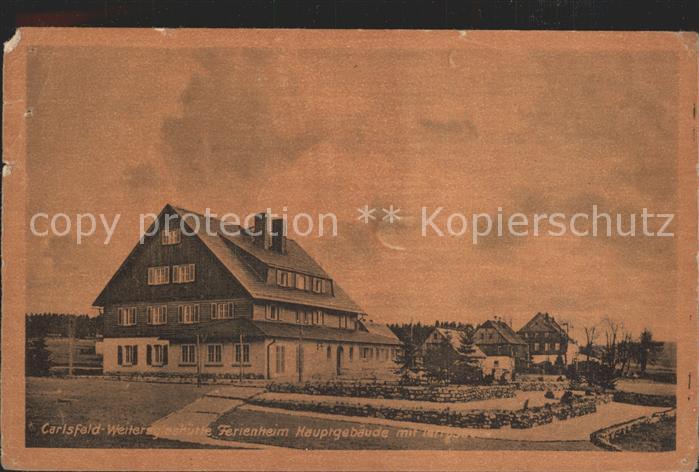 Carlsfeld Erzgebirge Weitersglashuette Ferienheim