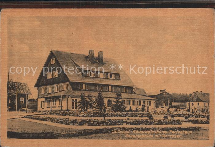 Carlsfeld Erzgebirge Weitersglashuette Ferienheim Terrassen