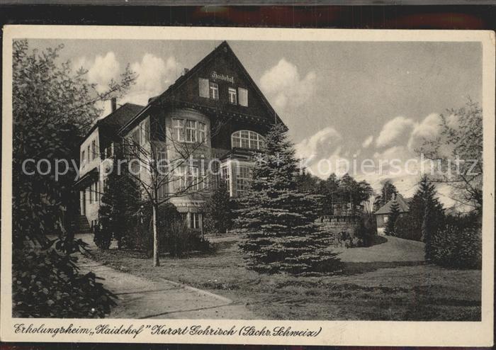 Gohrisch Erholungsheim Haidehof