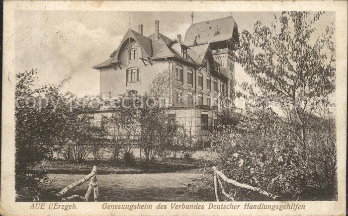 Aue Erzgebirge Genesungsheim des Verbandes Dt Handlungsgehilfen