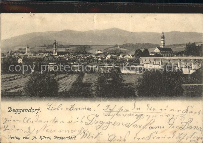 Deggendorf Donau Stadtansicht