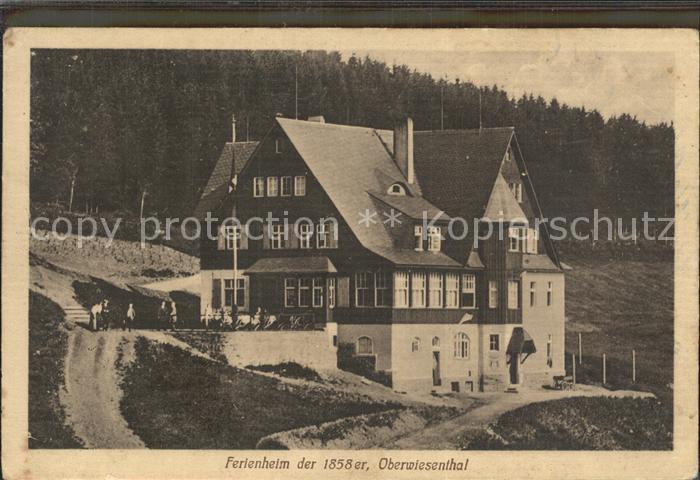 Oberwiesenthal Erzgebirge Ferienheim der 1858er