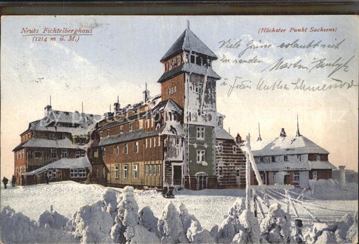 Oberwiesenthal Erzgebirge Neues Fichtelberghaus