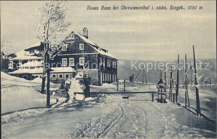 Oberwiesenthal Erzgebirge Neues Haus