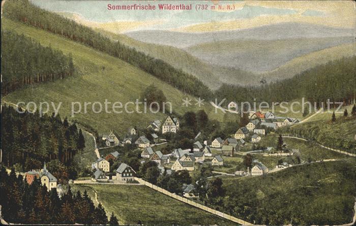 Wildenthal Eibenstock Totalansicht