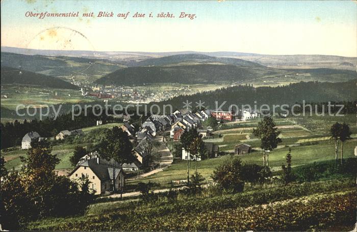 Oberpfannenstiel mit Blick auf Aue Erzgebirge