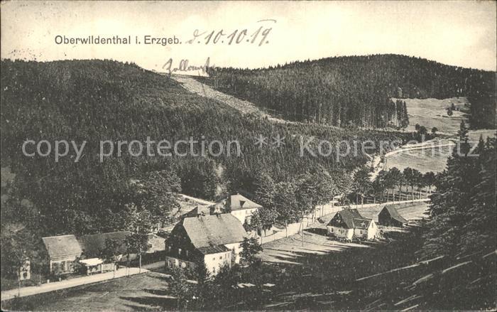 Oberwiesenthal Erzgebirge Teilansicht