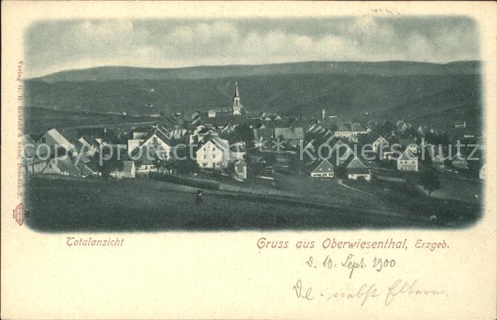 Oberwiesenthal Erzgebirge Totalansicht