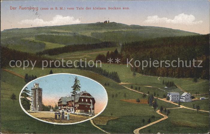 Auersberg Wildenthal Unterkunftshaus und Aussichtsturm