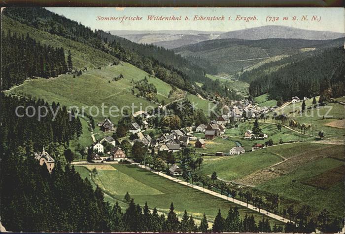 Wildenthal Eibenstock Panorama