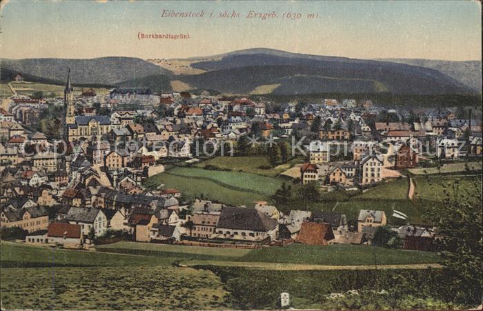 Eibenstock Panorama mit Burkhardtsgruen