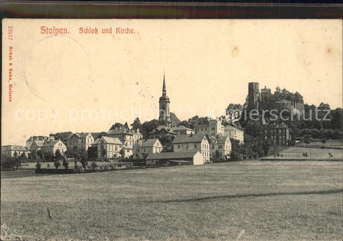 Stolpen Schloss und Kirche
