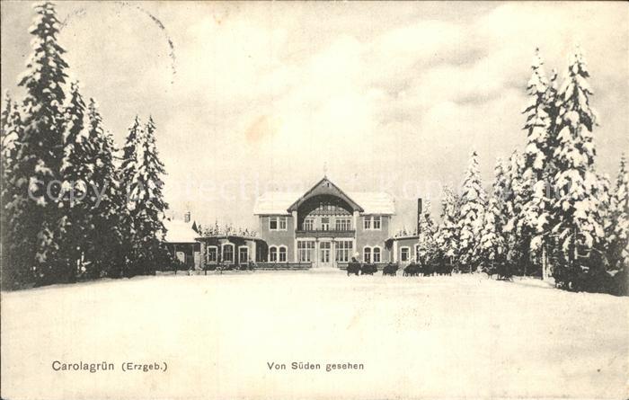 Carolagruen Heilstaette Winterimpressionen