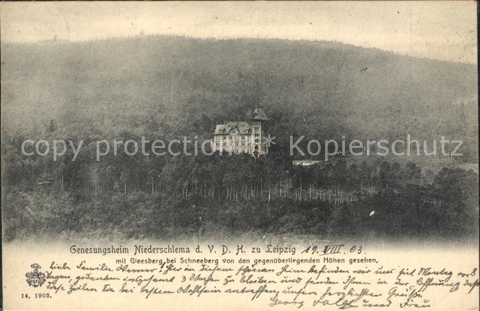 Niederschlema Genesungsheim Gleesberg