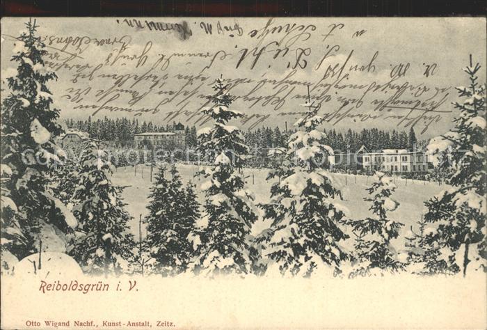 Reiboldsgruen Bad Heilstaette Kurhaus im Winter