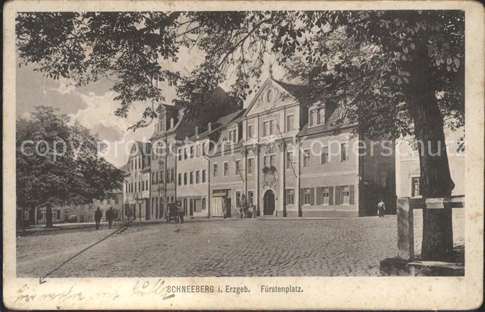 Schneeberg Erzgebirge Fuerstenplatz