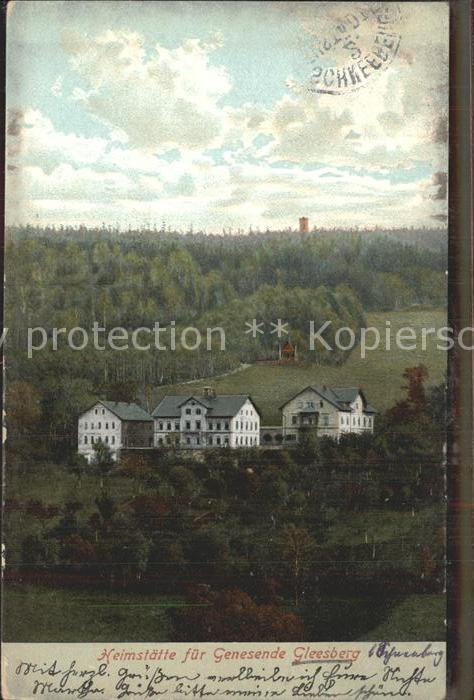 Schneeberg Erzgebirge Heimstaette fuer Genesende Gleesberg