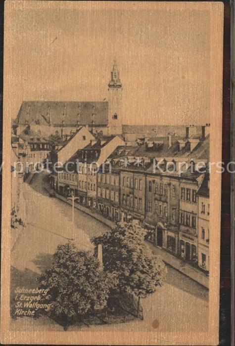 Schneeberg Erzgebirge St Wolfgang Kirche