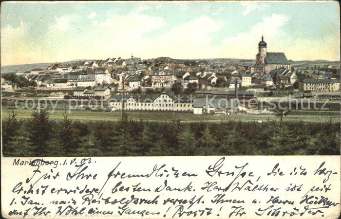 Marienberg Erzgebirge Stadtansicht