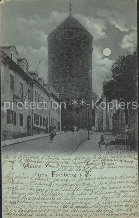 Freiberg Sachsen Donats- Turm