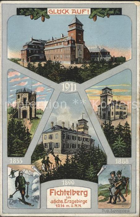 Fichtelberg Oberwiesenthal Glueck auf