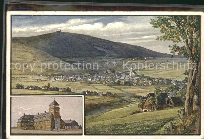 Oberwiesenthal Erzgebirge Fichtelberg