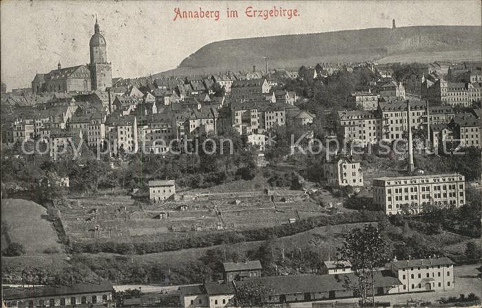Annaberg-Buchholz Erzgebirge Stadtansicht