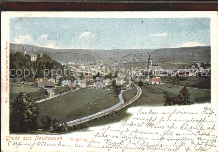 Neuhausen Erzgebirge Stadtansicht