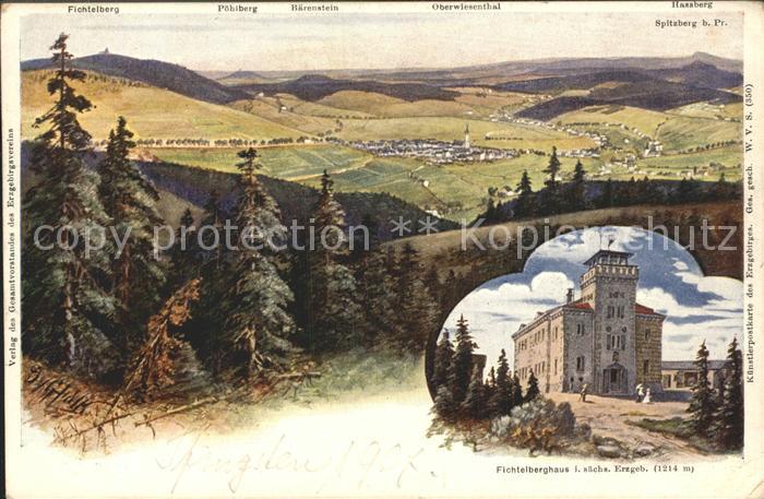 Oberwiesenthal Erzgebirge Fichtelberghaus