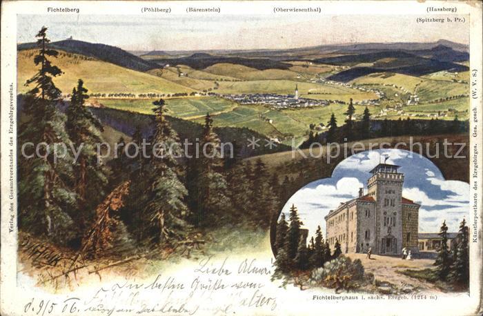 Oberwiesenthal Erzgebirge Fichtelberghaus