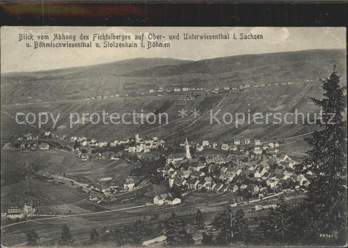 Oberwiesenthal Erzgebirge Stolzenhain Unterwiesenthal