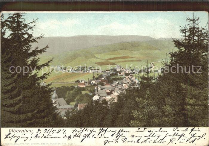 Olbernhau Erzgebirge Stadtansicht