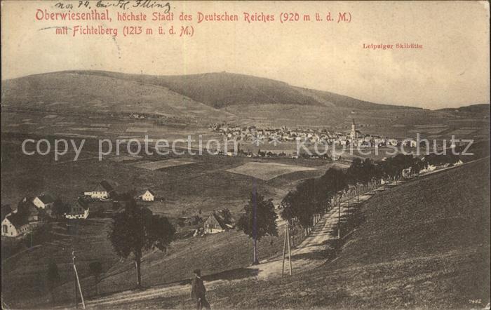Oberwiesenthal Erzgebirge Fichtelberg Leipziger Skihuette