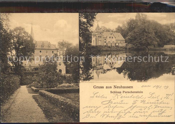 Neuhausen Erzgebirge Schloss Purschenstein