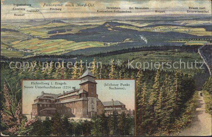 Oberwiesenthal Erzgebirge Fichtelberg Neues Unterkunftshaus