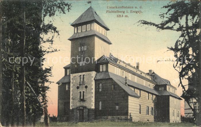 Oberwiesenthal Erzgebirge Unterkunftshaus Fichtelberg