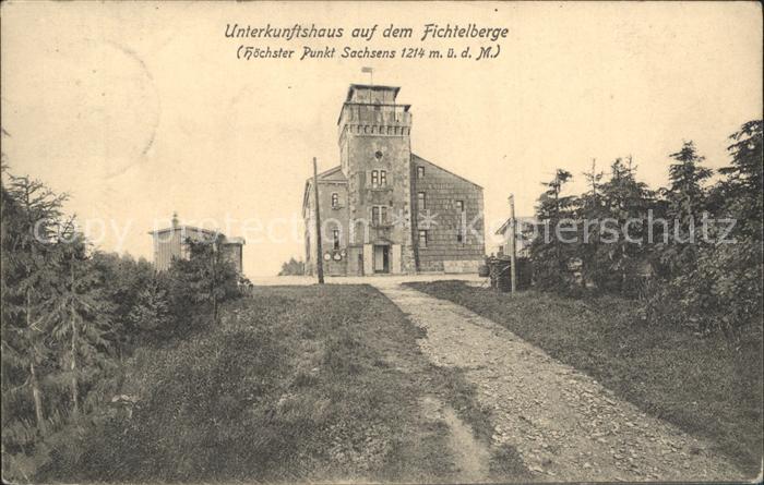 Oberwiesenthal Erzgebirge Unterkunftshaus Fichtelberg