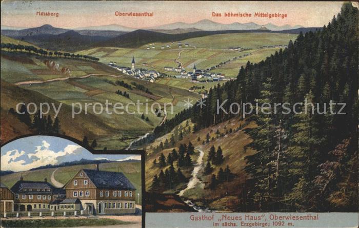 Oberwiesenthal Erzgebirge Gasthof Neues Haus