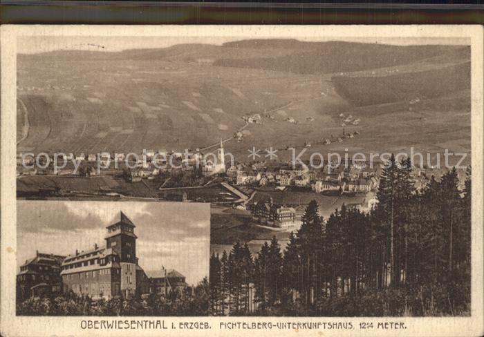 Oberwiesenthal Erzgebirge Fichtelberg Unterkunftshaus