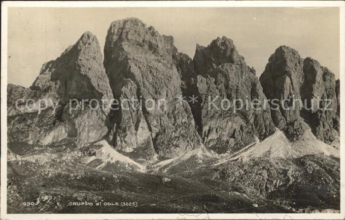 Bozen Suedtirol Gruppo di Odle