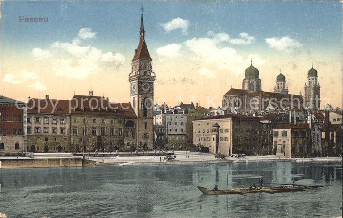 PAssAU Bayern Kirche Dom Donaupartie