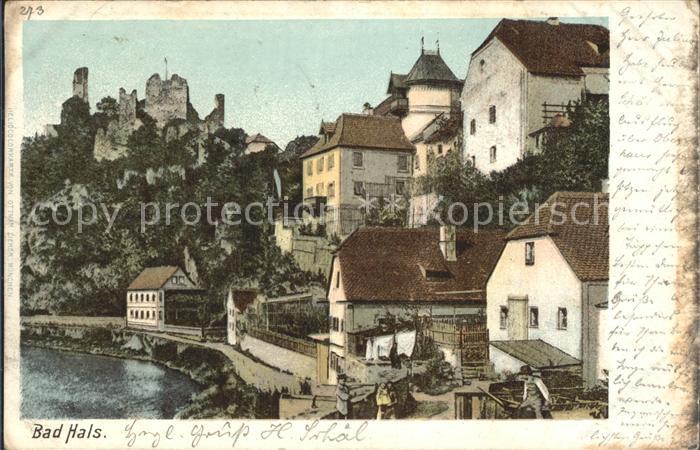 Hals Passau Teilansicht Burgruine