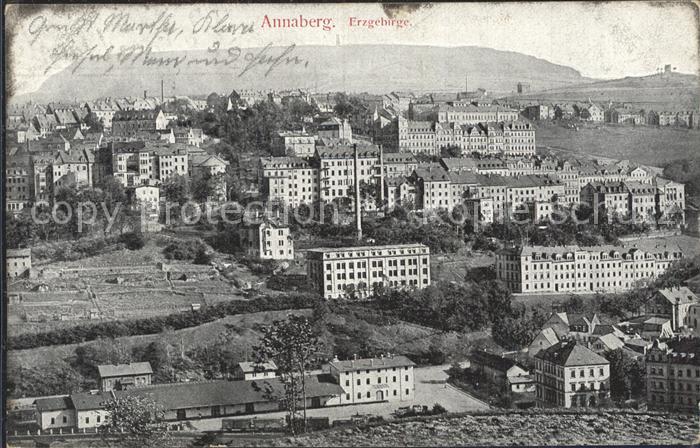 Annaberg-Buchholz Erzgebirge Stadtansicht
