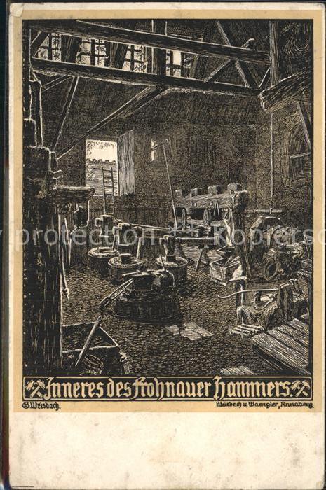 Annaberg-Buchholz Erzgebirge Frohnauer Hammer Inneres