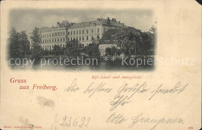 Freiberg Sachsen Kgl Land und Amtsgericht