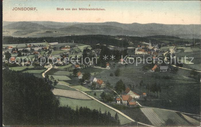 Jonsdorf Blick von den Muehlsteinbruechen